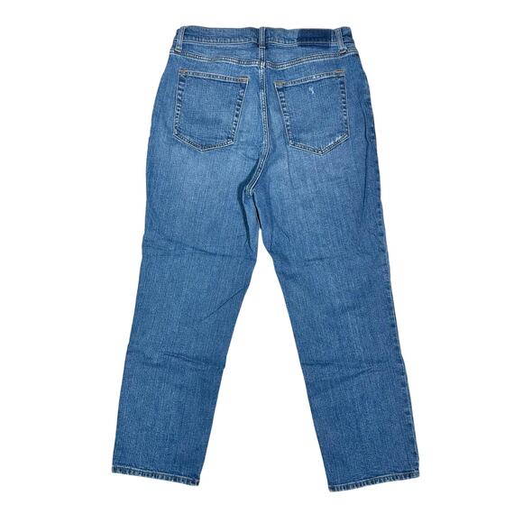 A&F | Women | The Ankle Straight Ultra High Rise Curve Love Denim Jeans | Sz 31 - Picture 3 of 16